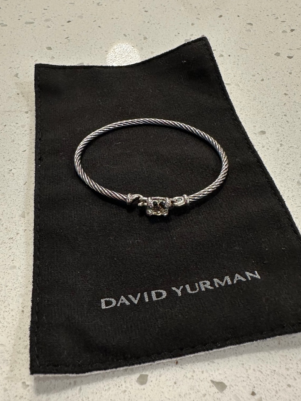 David Yurman Sterling Silver Chatelaine Bracelet